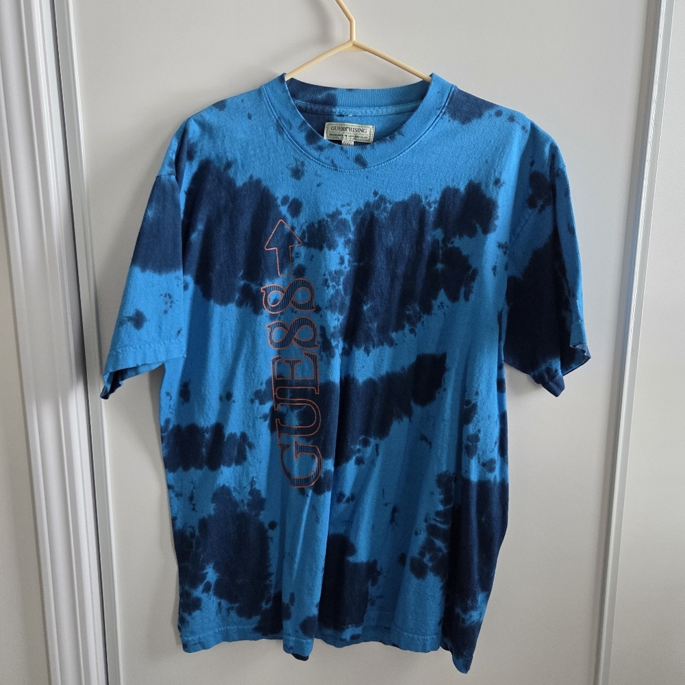 Guess Originals X 88rising Blue Tie-dye T-shirt